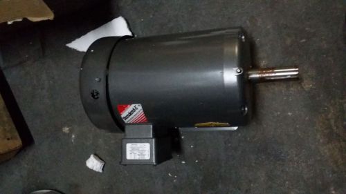 Baldor 5 hp industrial motor, 3-phase, 1750 nameplate rpm, voltage 208 for sale