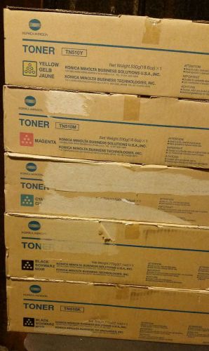 Konica TN-510 Lot of Five.