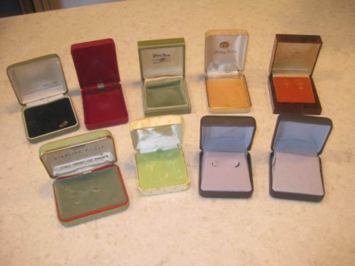 ASST. MEDIUM JEWELRY PRESENTATION CASES for RINGS &amp; EARRINGS