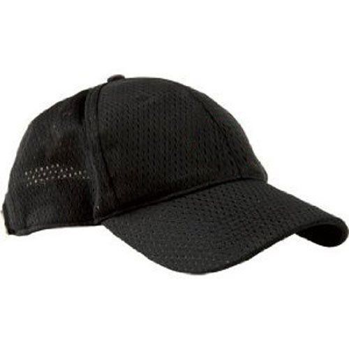 Chef Works BCCV-BLK Total Cool Vent Baseball Caps, Black