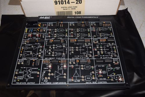 Lab Volt 91014 Digital Logic Fundamentals 1 Complete Course Circuit Board