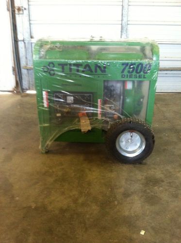 Titan 7500 diesel generator for sale