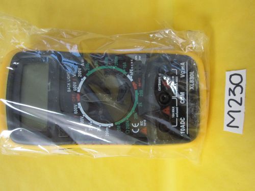 Digital LCD Multimeter (XL-830L) Voltmeter OHM VOLT Tester - Ships from USA