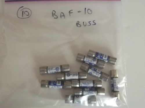 BAF-10  QTY 10 BUSSMANN