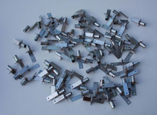 VINTAGE LOT OF 80+  BAYONET MINIATURE LIGHT SOCKETS TWIST LOCK......