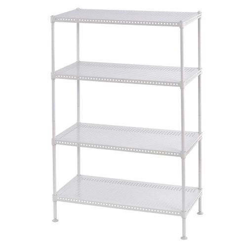 Heavy Duty Perforated 4-Shelf Wire Shelving Restaurant storage AB633215