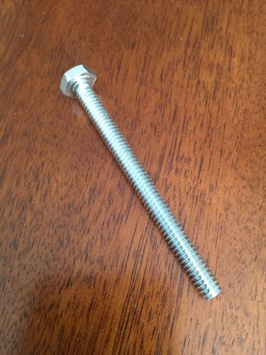1/4-20 zinc-plated hex bolts. 3in. long.(6pcs.)