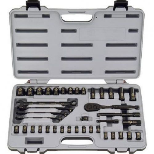 STANLEY 40 PC STMT71648 SOCKET SET (EB68) black chrome