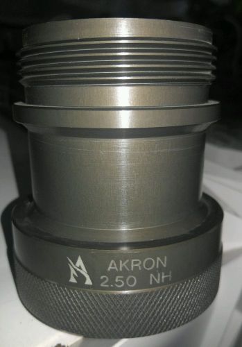 Akron 2.50 NH fire hose stream shaper