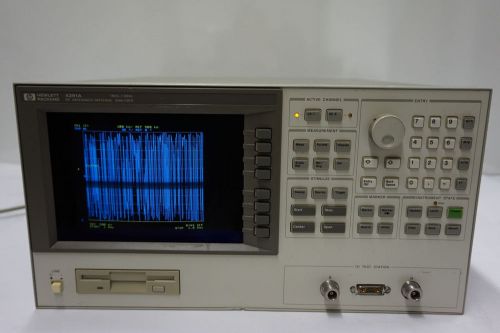 Agilent HP 4291A RF Impedance/Material Analyzer Opt. 001/1C2/1D5/002 JP3KA00436