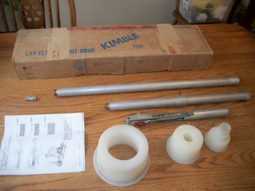 Kimax schott glass pipe cutter kit   drain pipe and other applications for sale