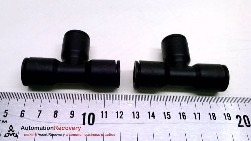 LEGRIS 3104-12-00 - PACK OF 2 - UNION TEE FITTINGS, TUBE DIAMETER:, NEW* #214650