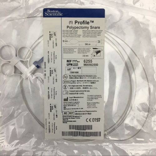 (1) Boston Scientific 6255 Profile Polypectomy Snare 13mm x 240cm