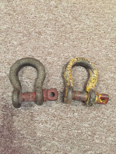 2 WLL 4-3/4 TON, 3/4&#034; SCREW PIN SHACKLE