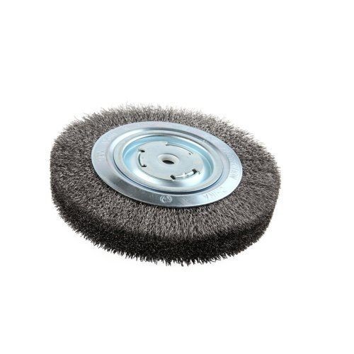 Lincoln Electric KH322 Crimped Wire Wheel Brush, 4000 rpm, 8&#034; Diameter x 1-1/4&#034;