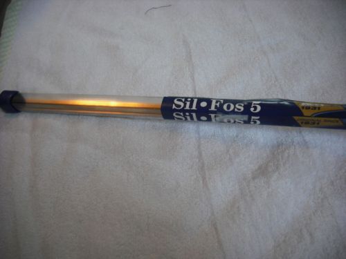 Brazing alloy, lucas milhaupt, sil-fos 5, 8 rods for sale