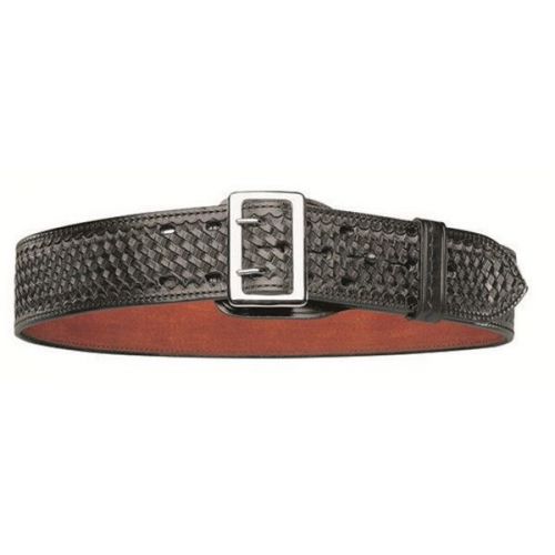 Bianchi 26372 Men&#039;s Black PatrolTek Sam Browne Belt BW w/Brass Buckle - Size 32