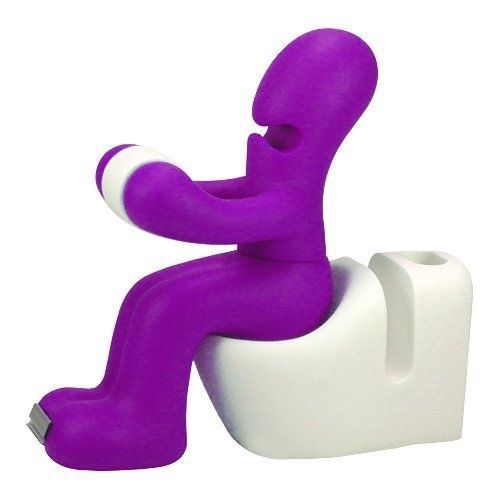 Kitodesign 1 x butt station tape dispenser, pen &amp; memo holder, paper clip for sale