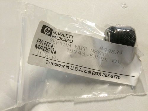 Agilent HP Headspace Septum Nut 19243-60500 Non purged 5890 6890