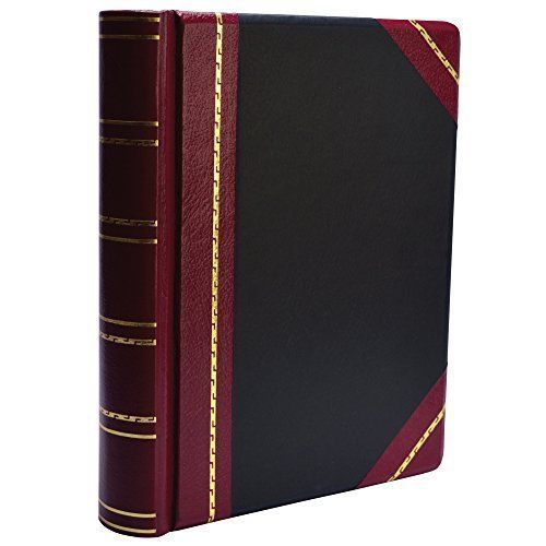 Wilson jones minute book, binder only, letter size, 500 page capacity, imitation for sale