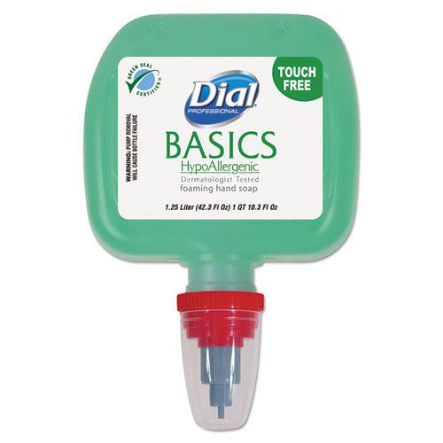 Duo basics foaming hand soap, green, 1,250 ml, cassette refill, 3/carton for sale