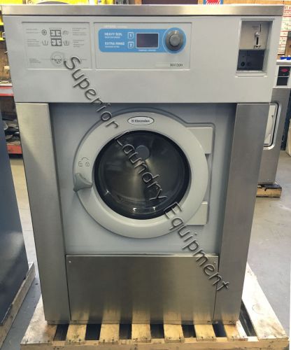 Electrolux w4130h soft mount washer, 30lb, coin, 350g, 220v, 1ph, reconditioned for sale