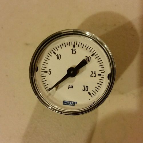 WIKA 9690217 111.12 0-30PSI 1-1/2 IN 1/8 IN NPT PRESSURE GAUGE D504728