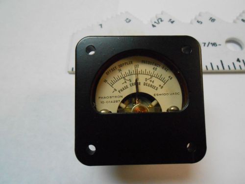 5509437 OR 10-014287 OFFSET DOPPLER FREQ KHZ METER ES=100UADC  NOS 1 3/4&#034;