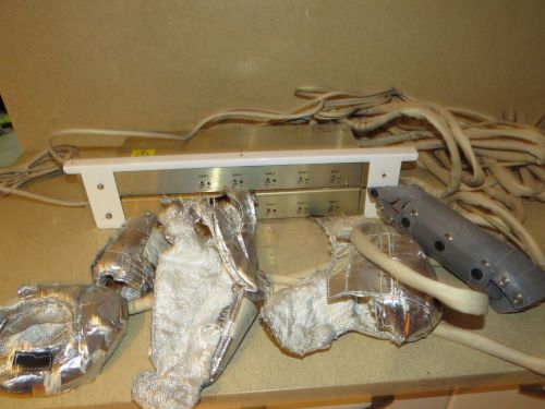 TWO APPLIED MATERIALS / OVEN IND 5 ZONE CONTROLLERS W/  HEATERS (APP1)