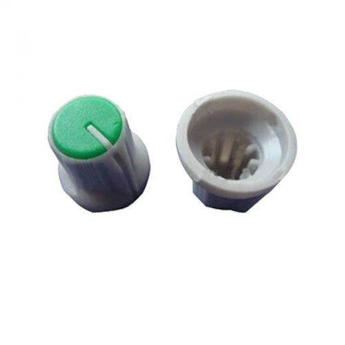 10x potentiometer knob plastic tuning knob  gray-green for 6mm shaft pot gse for sale