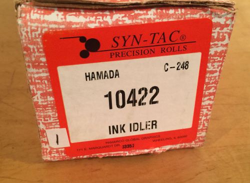 Syn-Tac 10422  Crestline Ink Idler Printer Rollers For Hamada C248