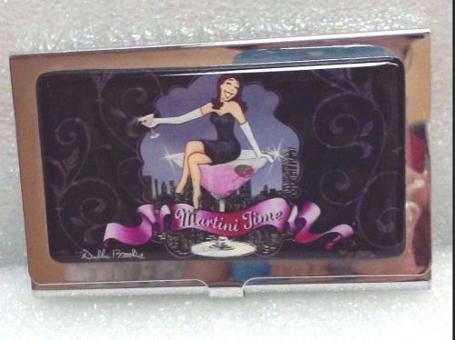 DEBBIE BROOKS MARTINI TIME CARD HOLDER