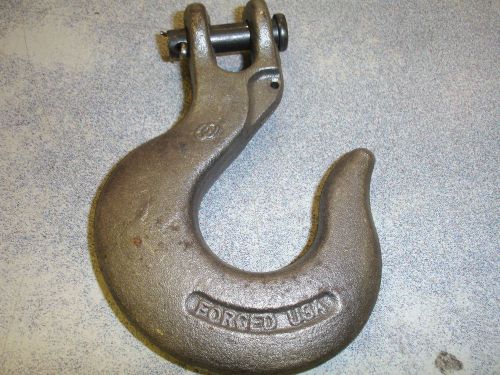 Campbell usa made forged clevis hook 5/16&#034; ht rated at 3900# for sale