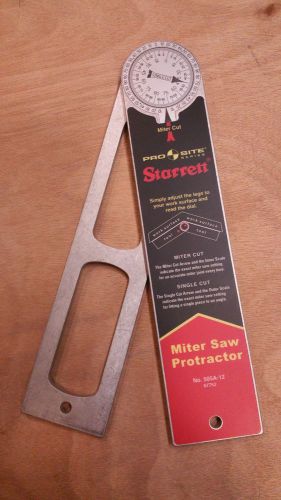 Starrett 505A-12 Protractor-PROSITE PROTRACTOR