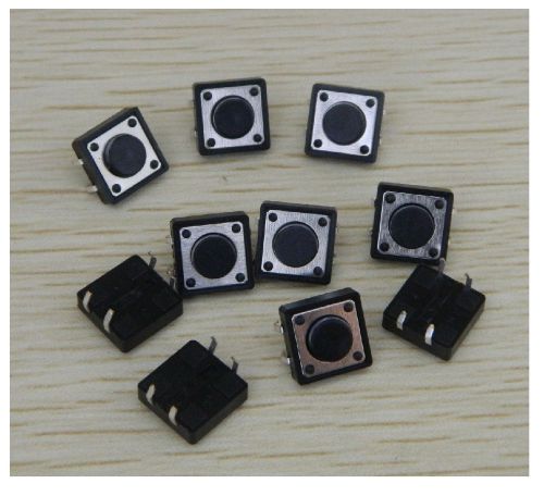 10pcs 12X12X5mm Tact Switches 4 Legs high quanlity