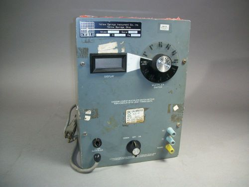 YSI Inc. 18450 Conductivity Bridge 115V .12A 50/60 Hz