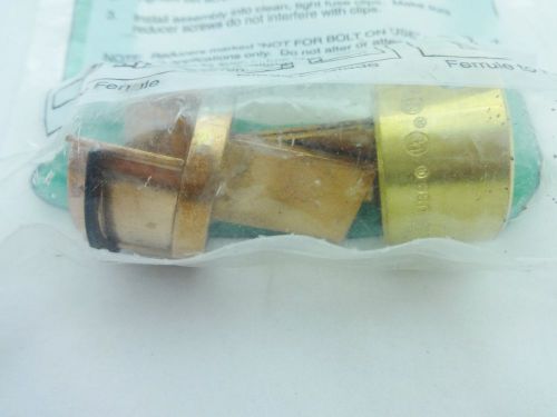 New littelfuse lru616 fuse reducer 100 amp to 60 amp 600 volt class h&amp;k 3 pkgs 2 for sale