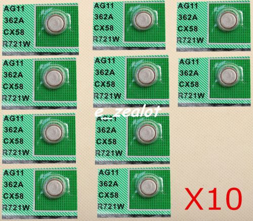 10pcs  ag11 button batteries coin batteries watch batteries perfect for sale