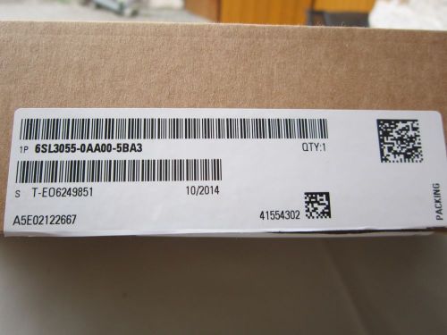 SENSOR MODULE SMC20, 6SL3055-0AA00-5BA3, NEW IN BOX