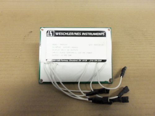 WESCHLER/NES INSTRUMENTS SLIMLINE SUPPORT MODULE, SM90105, METER