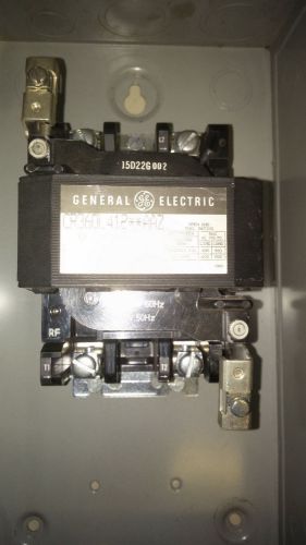 GE CR360L412**AAZ NEW IN ENCLOSURE 60A CONTACTOR 120V COIL SEE PICS #A81