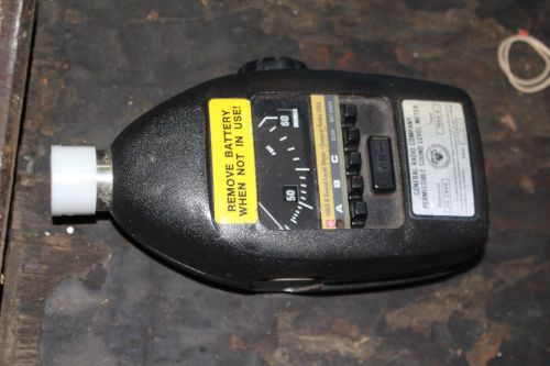 GENERAL RADIO SOUND LEVEL METER 1565B