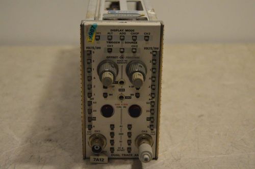 Tektronix 7A12 Dual Trace Amplifier Plug-In