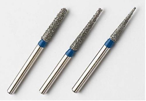 100 Dental Diamond Burs Flat-end Tapered Medium FG 1.6MM G-CZ for High Handpiece