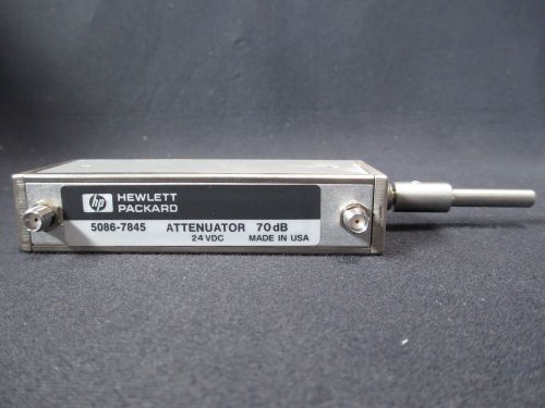 #T381 HP Agilent 5086-7845 Programmable Attenuator 70dB , 24VDC