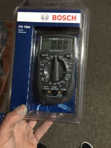 Brand New Bosch Digital Multimeter! FIX 7665