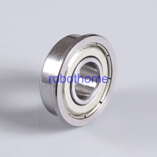 FR6ZZ Miniature deep groove ball bearing flange bush  9.525 * 22.225* 7.142mm