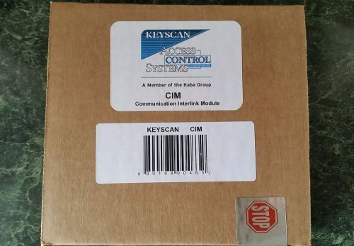 KEYSCAN CIM COMMUNICATION INTERLINK MODULE