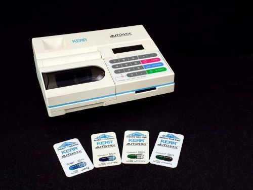 Kerr Automix 23425 Dental Digital Amalgamator Mixing Unit w/ 4 Program Cards