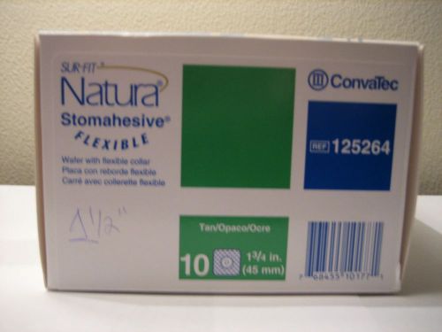 Convatec Sur-fit Natura Stomahesive Pre-Cut Flexible Wafer 125264 1 /34&#034;